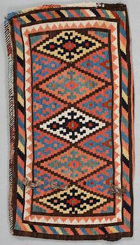 An oriental bag, ca 110 x 57 cm.