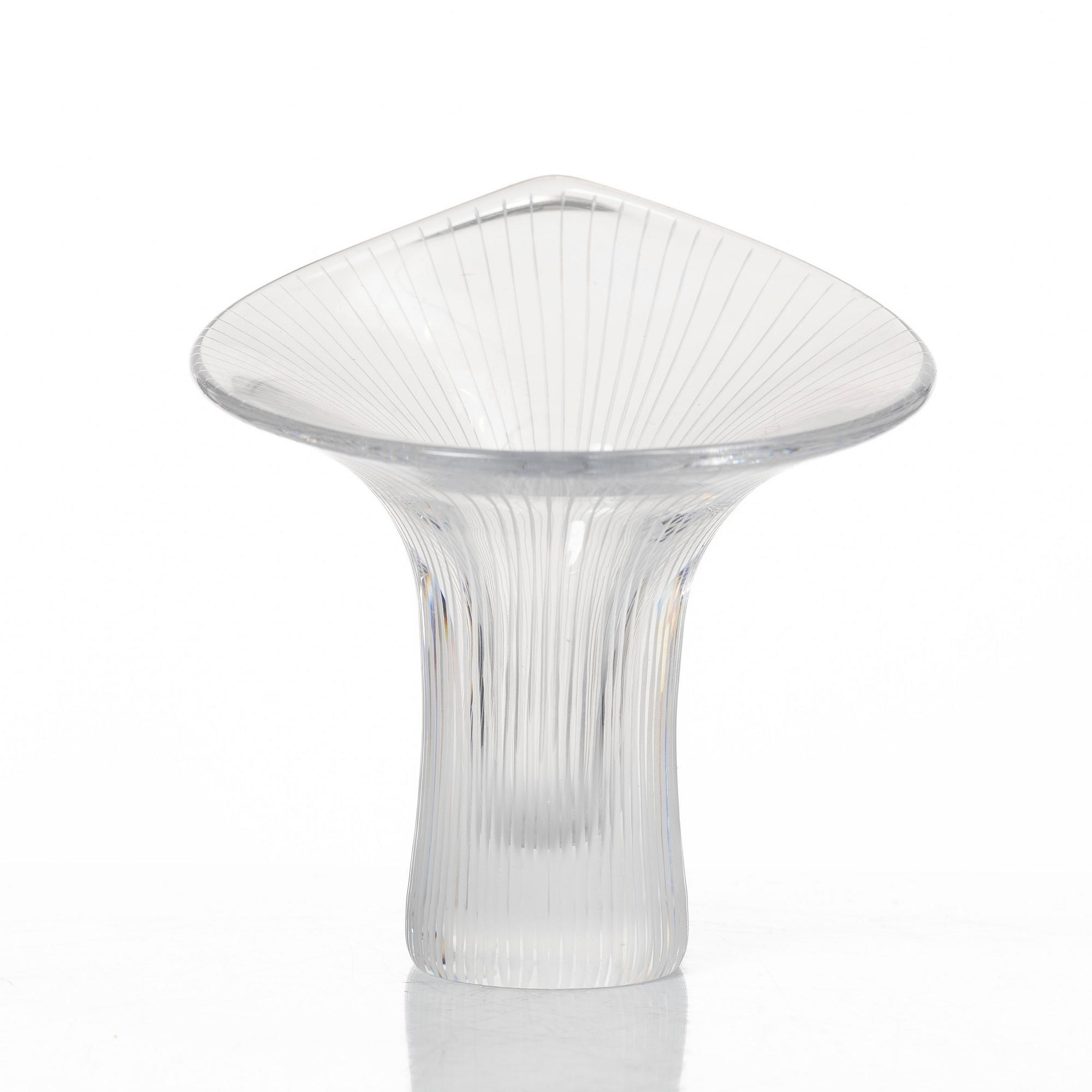 Tapio Wirkkala, vas, glas, "Kantarelli", Iittala, 1956.