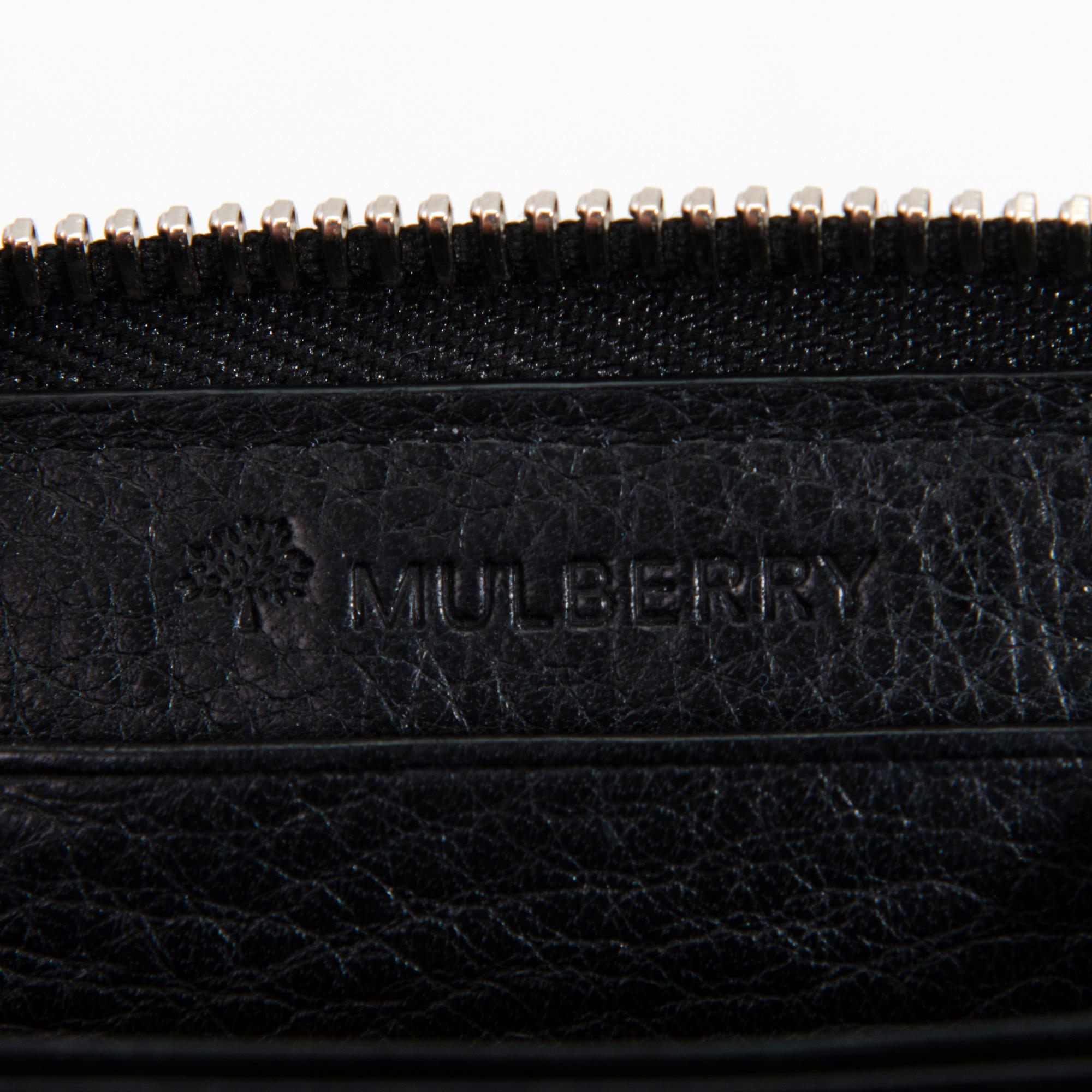 MULBERRY, Key holder, Zip around small wallet and purse.