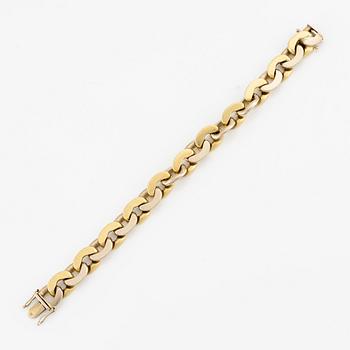 Bracelet 18K gold, two-tone.