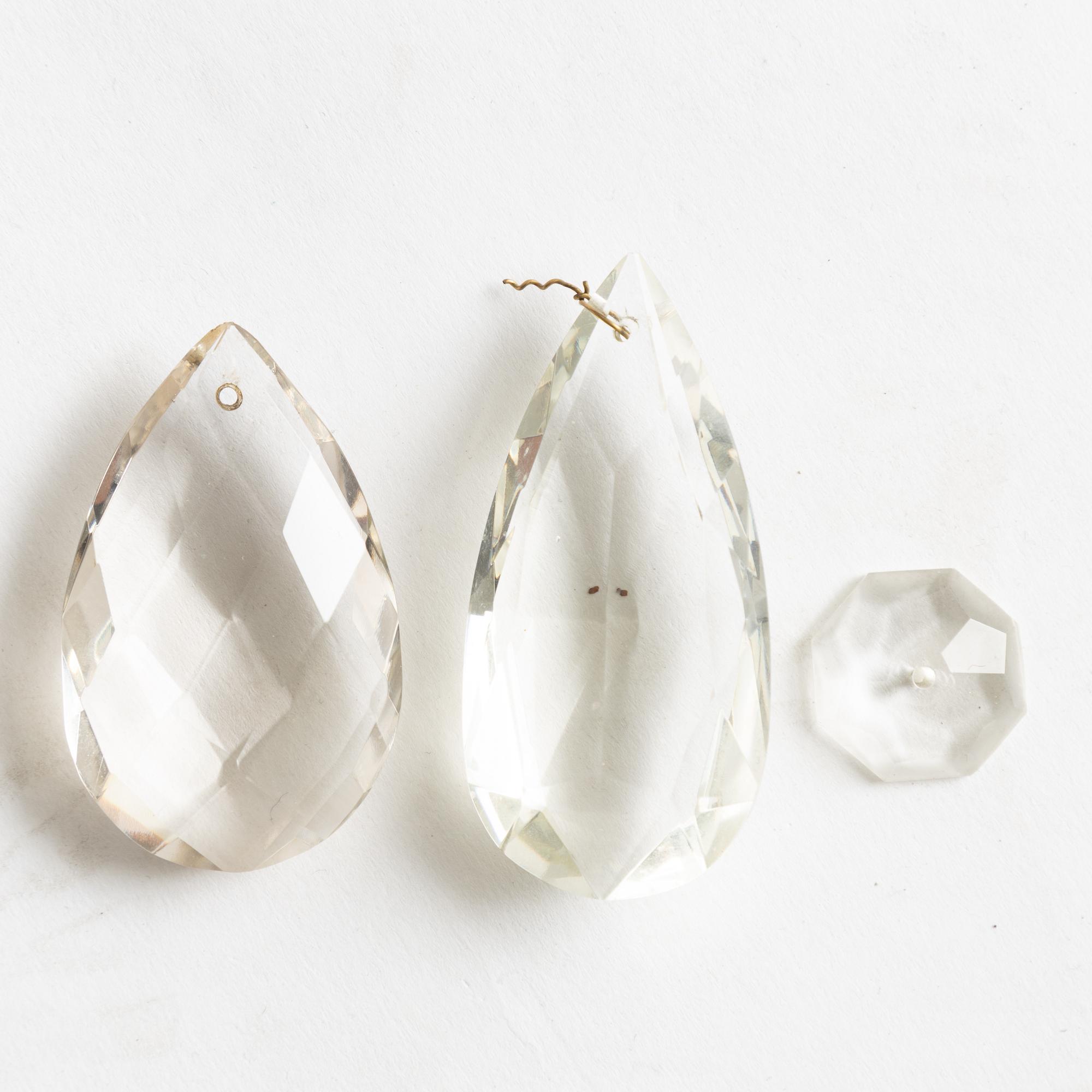 Ljuskrona, rokokostil, 1900-talets första hälft.