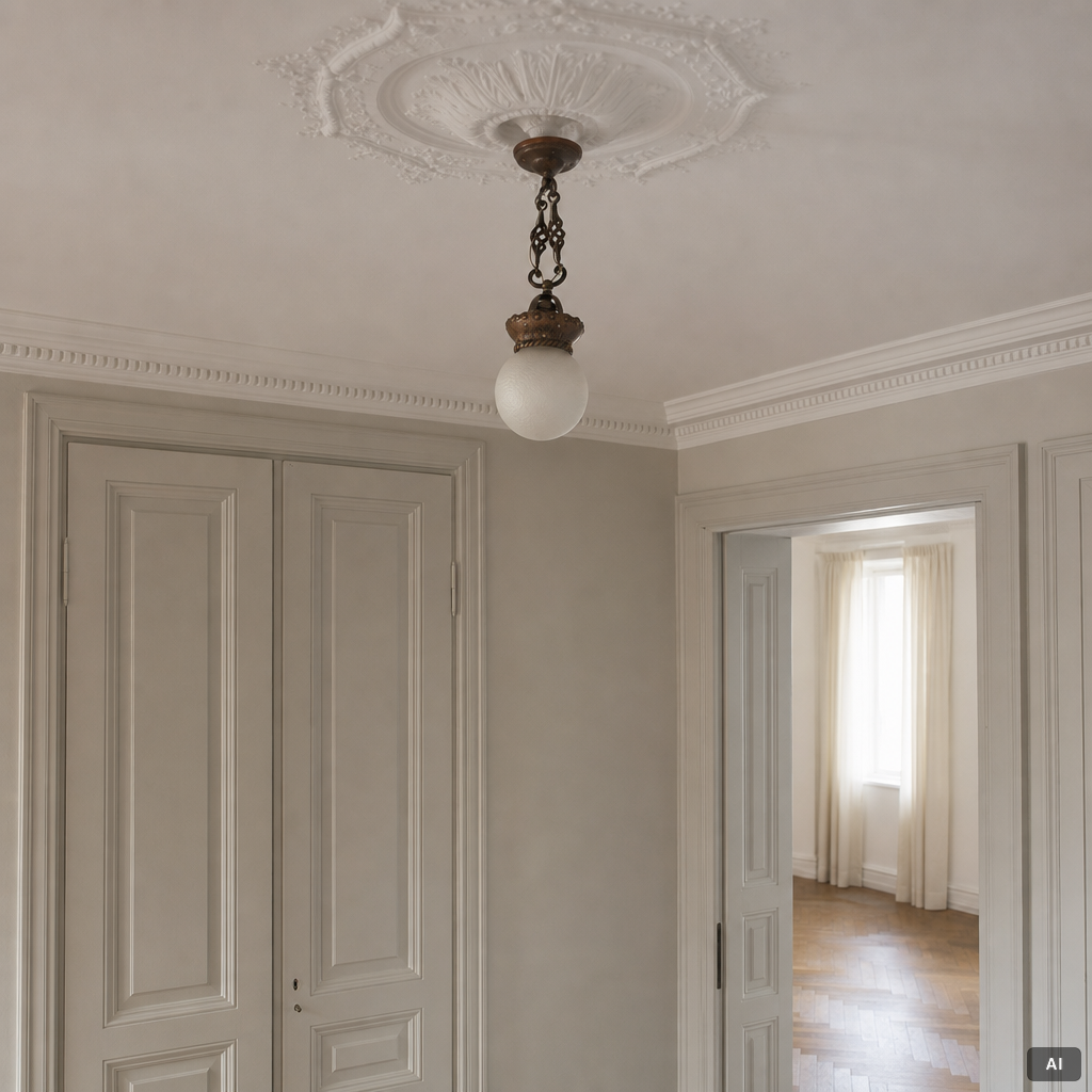 A ceiling lamp, 1910s/20s.