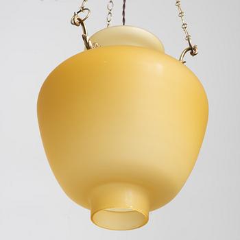 Bertil Brisborg, a ceiling lamp model "31914", Nordiska Kompaniet, 1940s-50s.