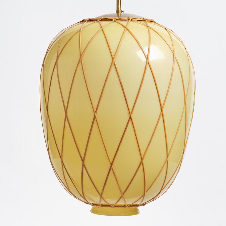 Harald Notini, a ceiling lamp model "11555", Arvid Böhlmarks Lampfabrik, Stockholm, 1940s.