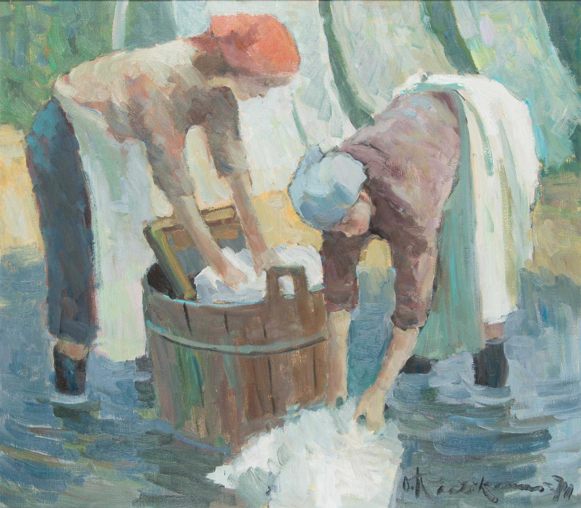 Orvo Raatikainen, Laundry day.
