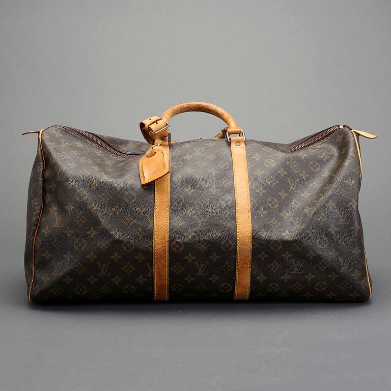 VÄSKA, "Keepall 55", Louis Vuitton. 1980-tal.