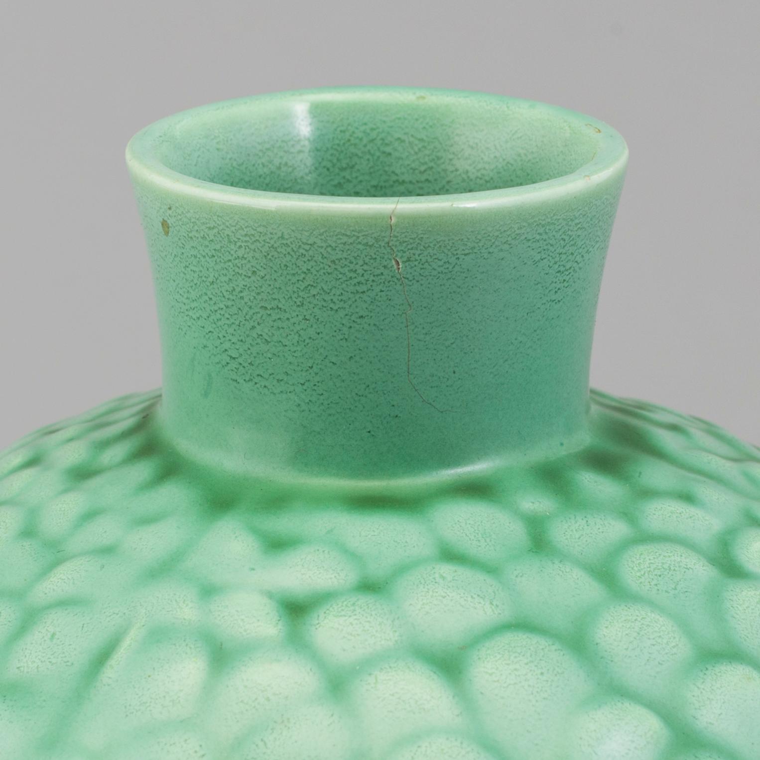 A 1940´s earthenware Anna-Lisa Thomson vase from Upsala Ekeby.