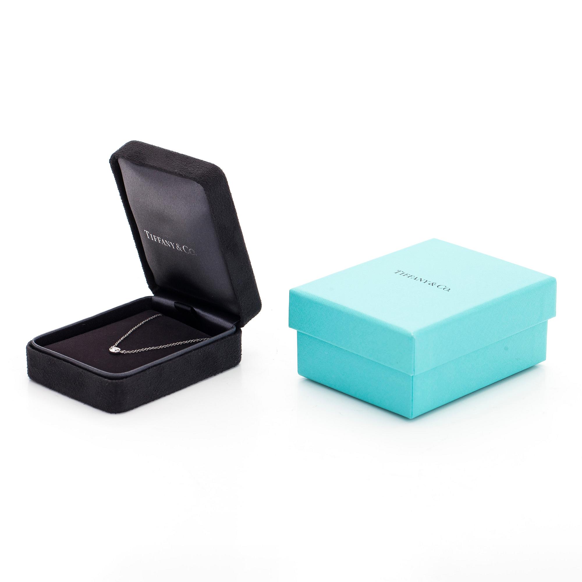 Tiffany & Co, Elsa Peretti, kaulakoru, "Diamonds by the Yard", platinaa ja briljanttihiottu timantti.
