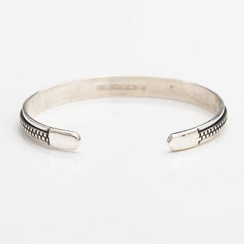 Armband, modell 1269, silver. Kalevala Koru, Helsingfors 1964.