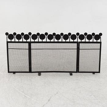 Bertil Vallien, spark guard, Boda Smide, late 20th century.