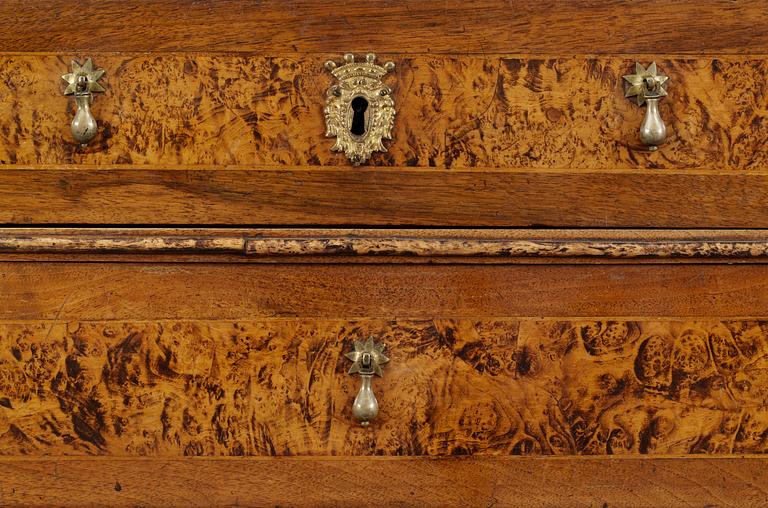 A Swedish late Baroque 18th century cupboard.