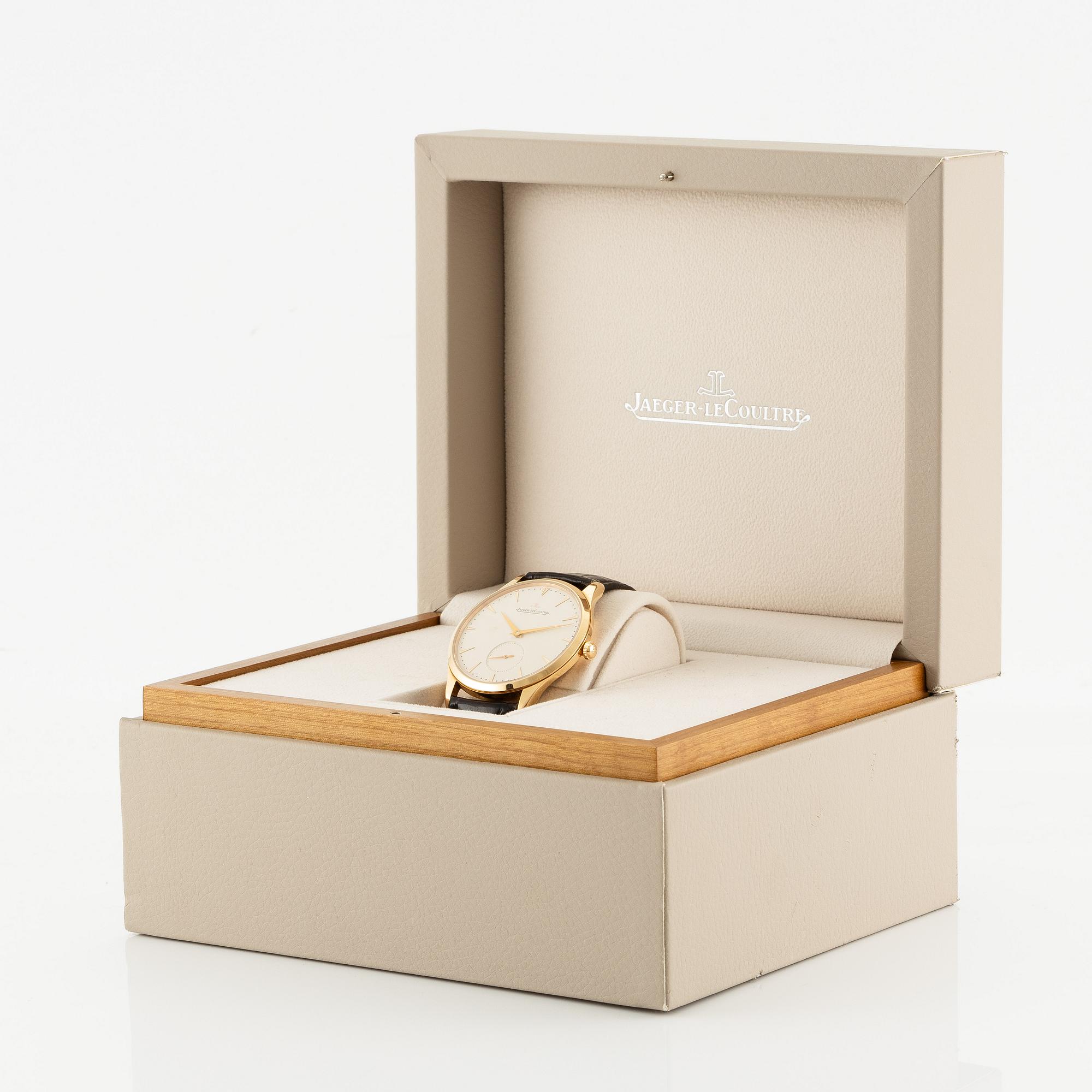 Jaeger-LeCoultre, Master Ultra Thin, wristwatch, 40 mm.