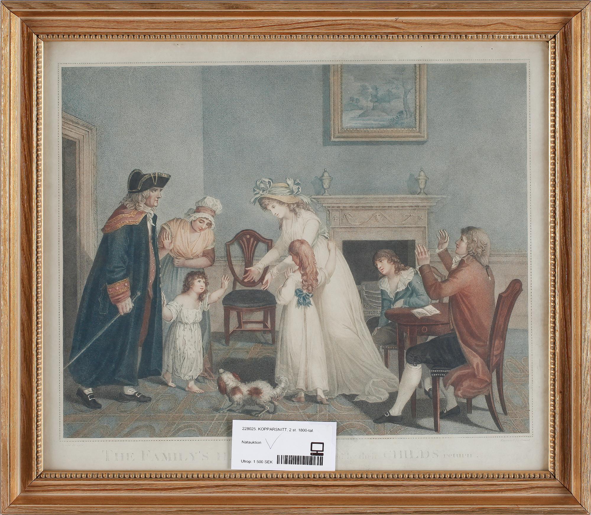 KOPPARSNITT, 2 st. 1800-tal.