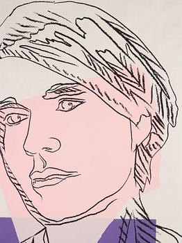 Andy Warhol, "Self-portrait".