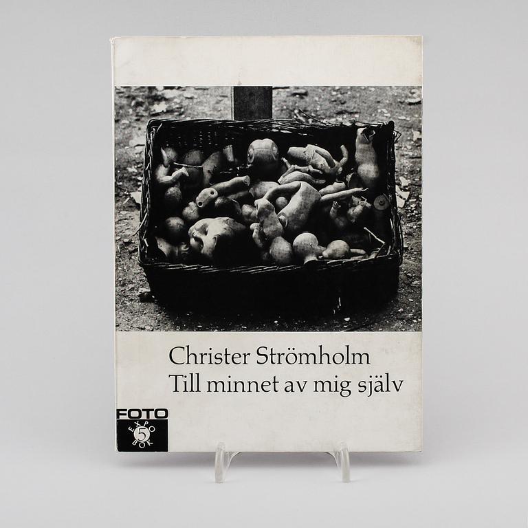 BOK, CHRISTER STRÖMHOLM, "Till minnet av mig själv".