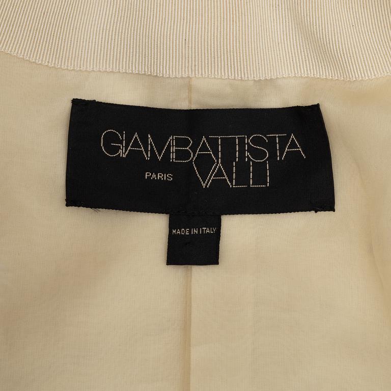 Giambattista Valli, a leaopard print goat fur jacket, Italian size 38.