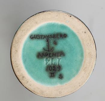 VAS, stengods, Argenta, Wilhelm Kåge, Gustavsberg.