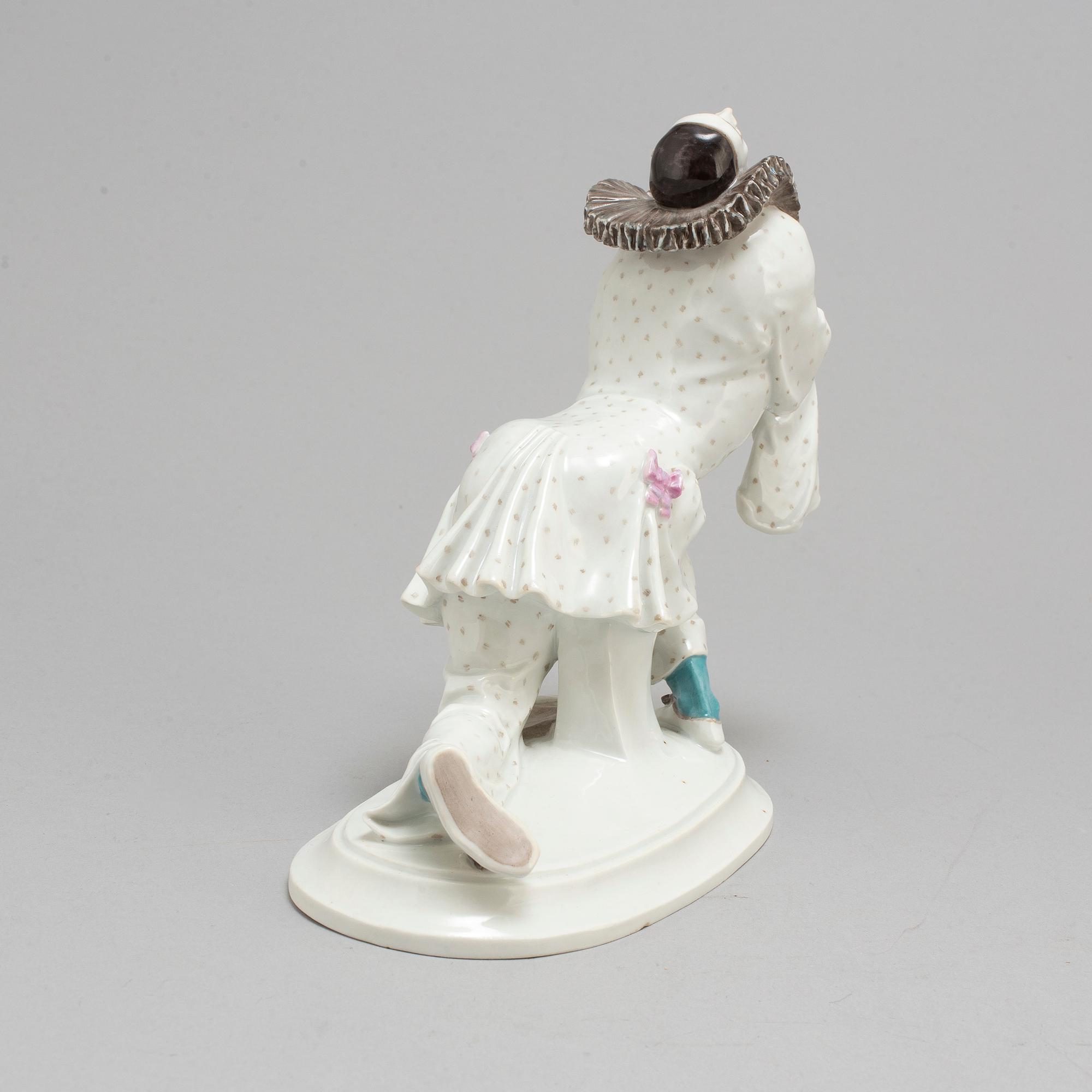 MEISSEN, figurin, porslin, Tyskland, tidigt 1900-tal.