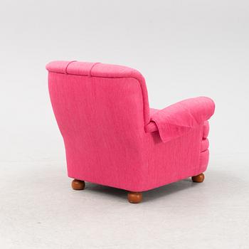Josef Frank, fåtölj, modell 336, Firma Svenskt Tenn, O.H Sjögren, 2017.