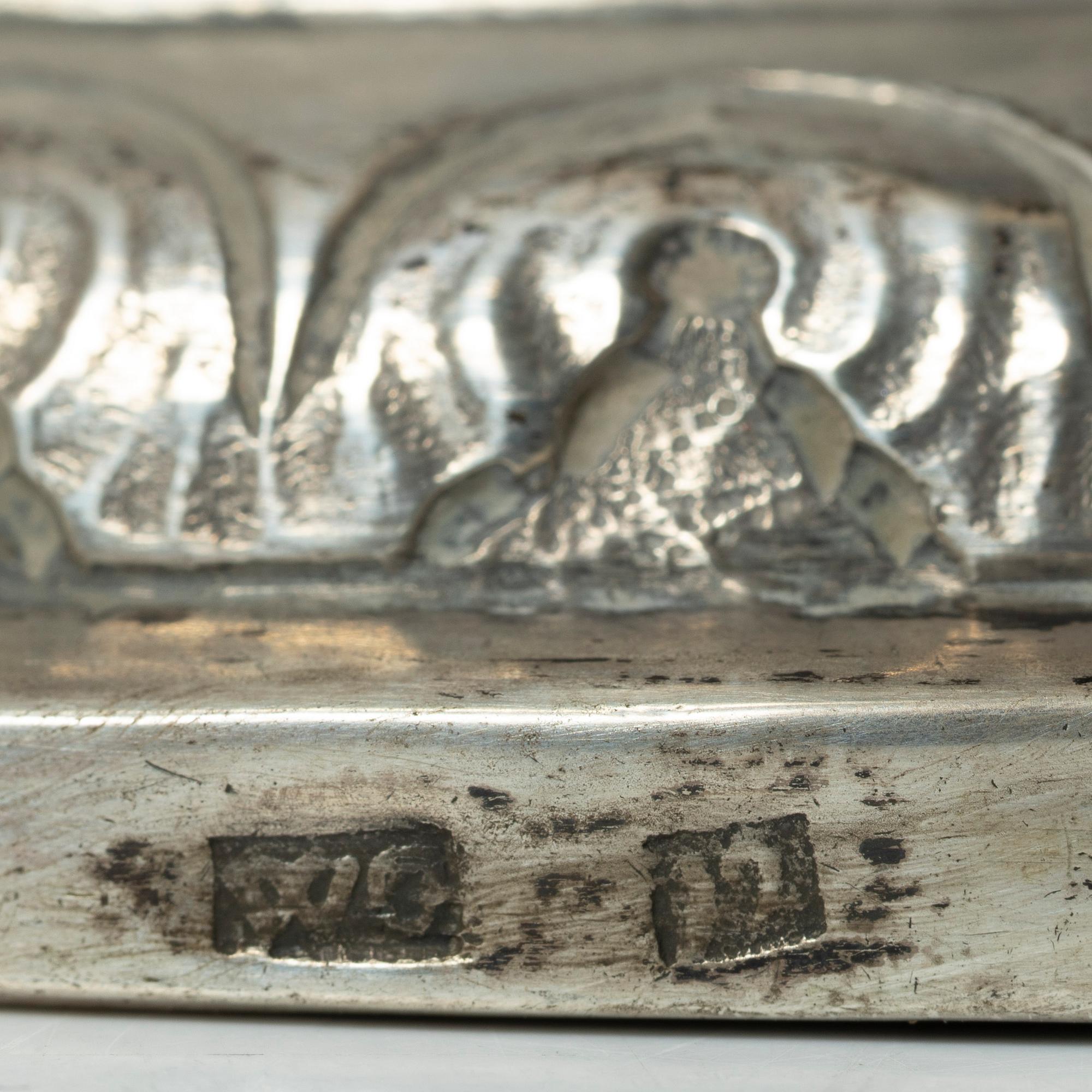 An Empire silver teapot, Northern Europe, first half of the 19th century.