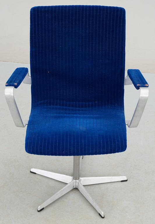 SKRIVBORDSSTOL, "Oxford", modell 1270, Arne Jacobsen, Fritz Hansen, 1970.