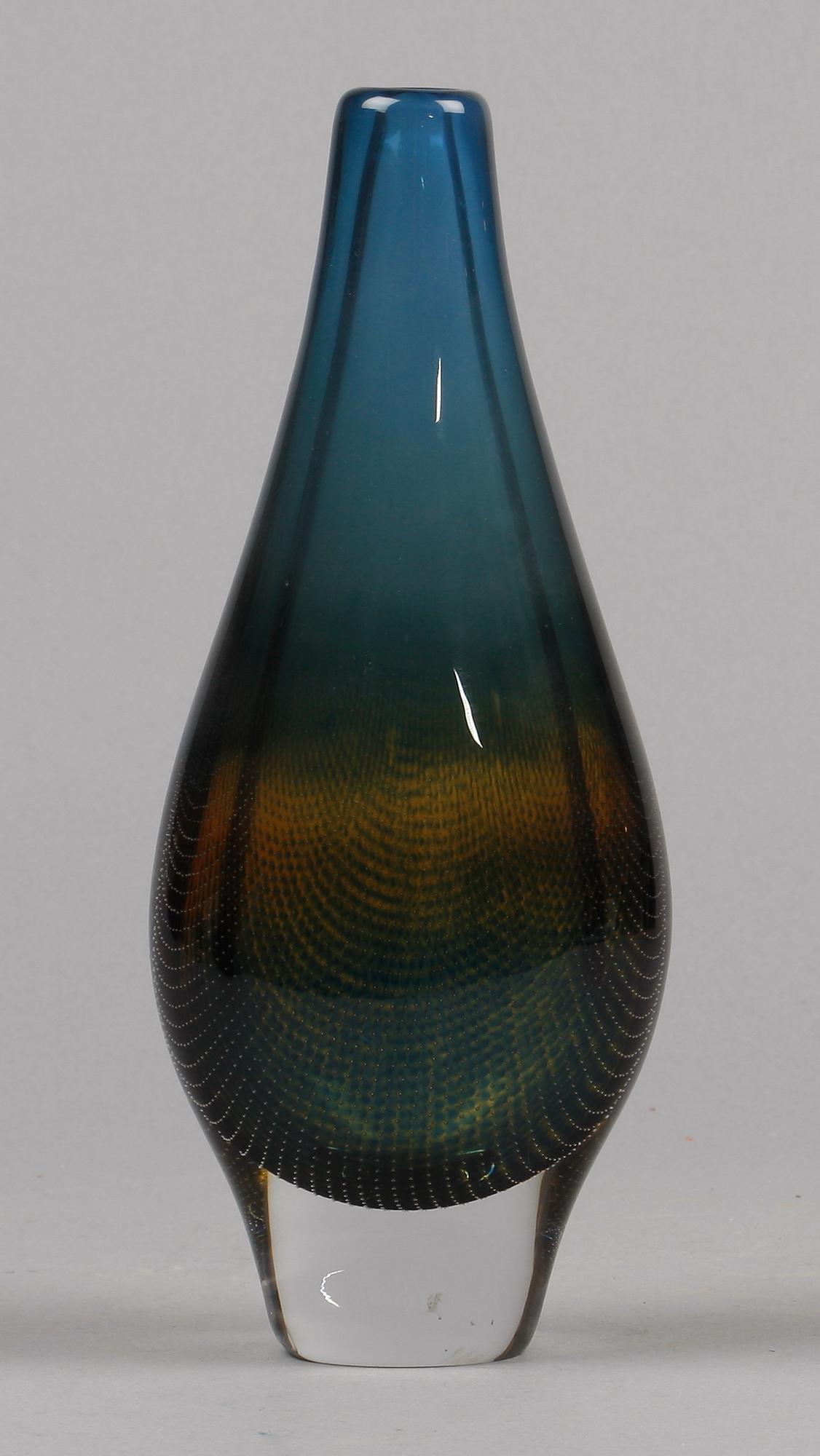 VAS, glas, "Kraka", Sven Palmqvist, Orrefors.