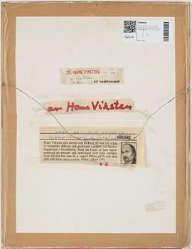 Hans Viksten, 4 framed indian ink drawings, signed and dated -70, -72, -74, -78.