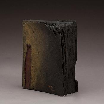 FERNANDEZ ARMAN, brons, "Le Livre", signerad och numrerad 55/100.