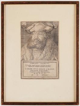 Albrecht Dürer, "Christo Sacrum" (Frederick Duke of Saxony).