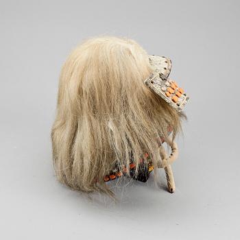 HJÄLM, Kabuto och Mempo, Japan, Meji/Showa-perioden, omkring 1900.