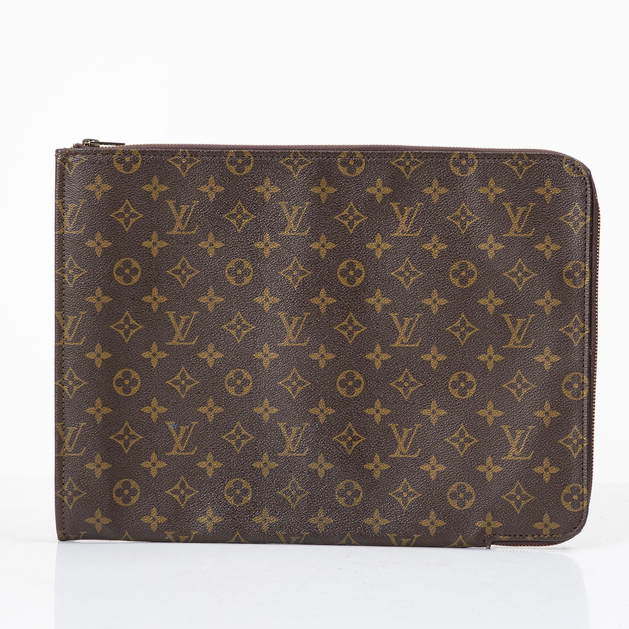 Louis Vuitton, document folder, "Poche Documents", vintage.