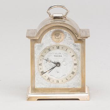 SWIZA, tempus fugit, carriage alarm clock,