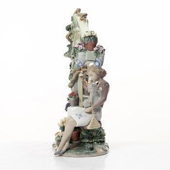 Juan Carlos Ferri Herrero, figurine, "Swing into Spring", Lladró, Spain, 2007 - 2011.