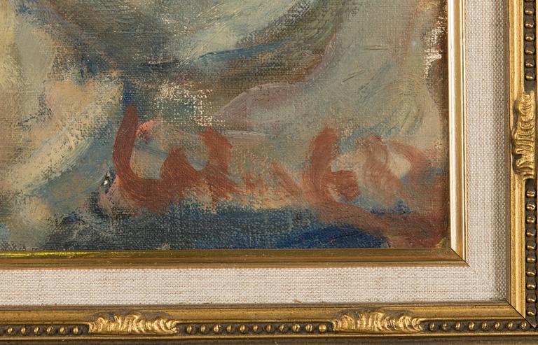 Olavi Laine, oil on canvas, signed.