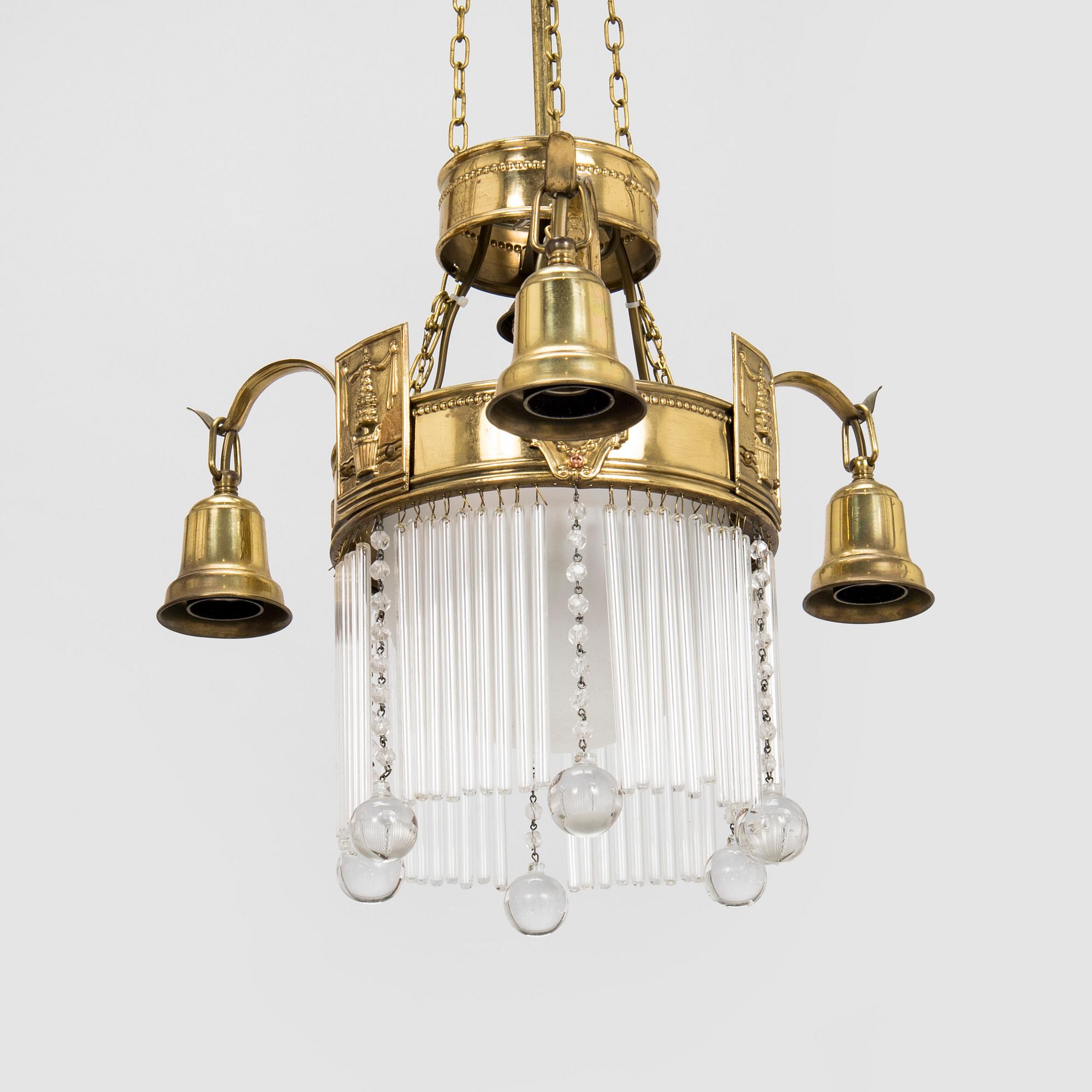 Chandelier, early 20th century.