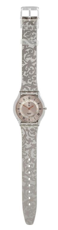 Swatch - Skin Vivienne Westwood. Quartz. Plast. Limiterad till 10000 men ej numrerad. Höst/vinter 2001. 34mm.