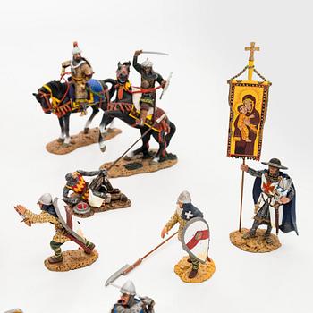 King & Country, kokoelma miniatyyrihahmoja, 20 kpl, "Crusader Cross & Crescent", Hong Kong, 2006-2007.