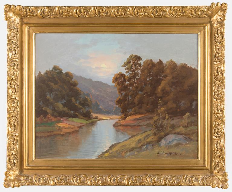 Arthur Heickell, Jokimaisema.