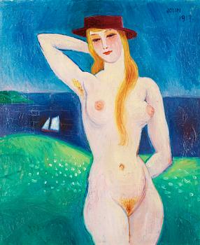 11. Einar Jolin, Woman in hat.