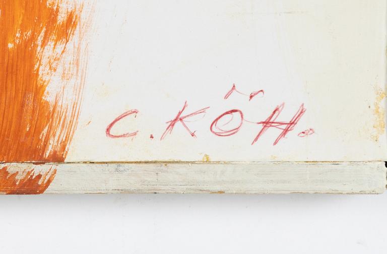 Carl Köhler, "Modell vid pool IV".