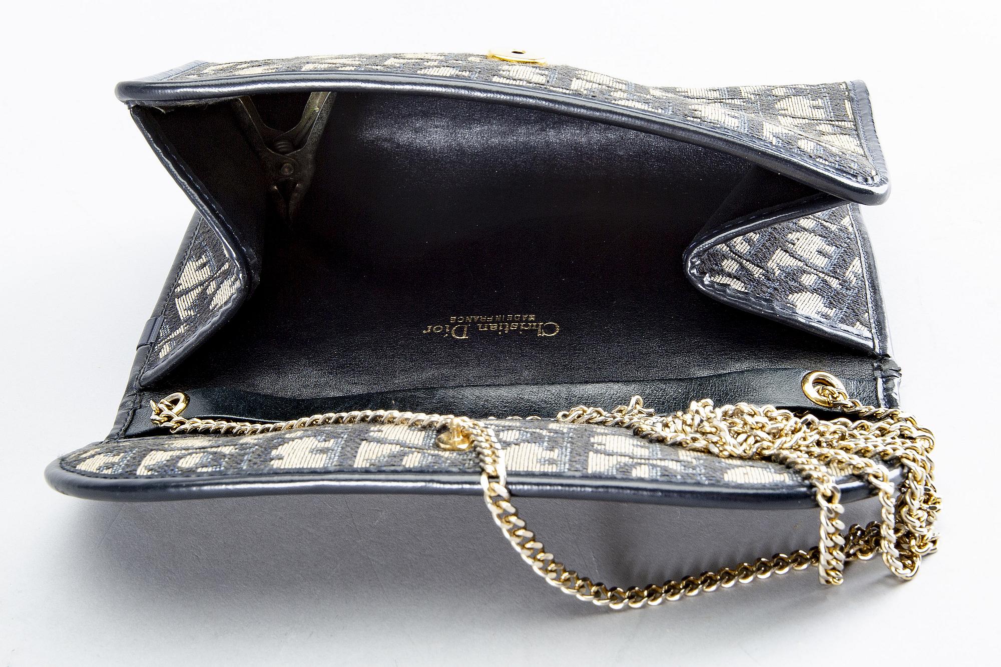 Christian Dior, two canvas handbags.