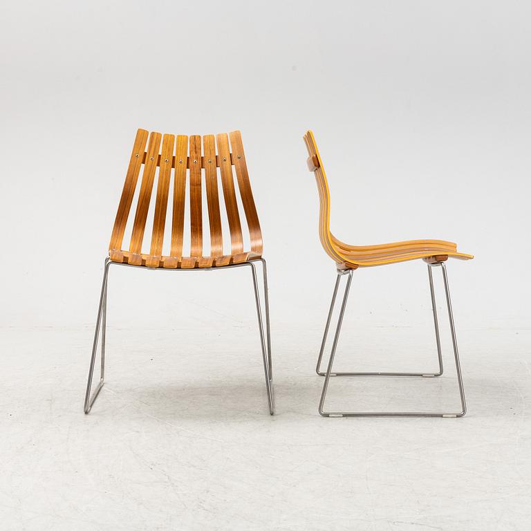 Hans Brattrud, stolar, 10 st, "Scandia Junior", Hove Möbler, Norge.