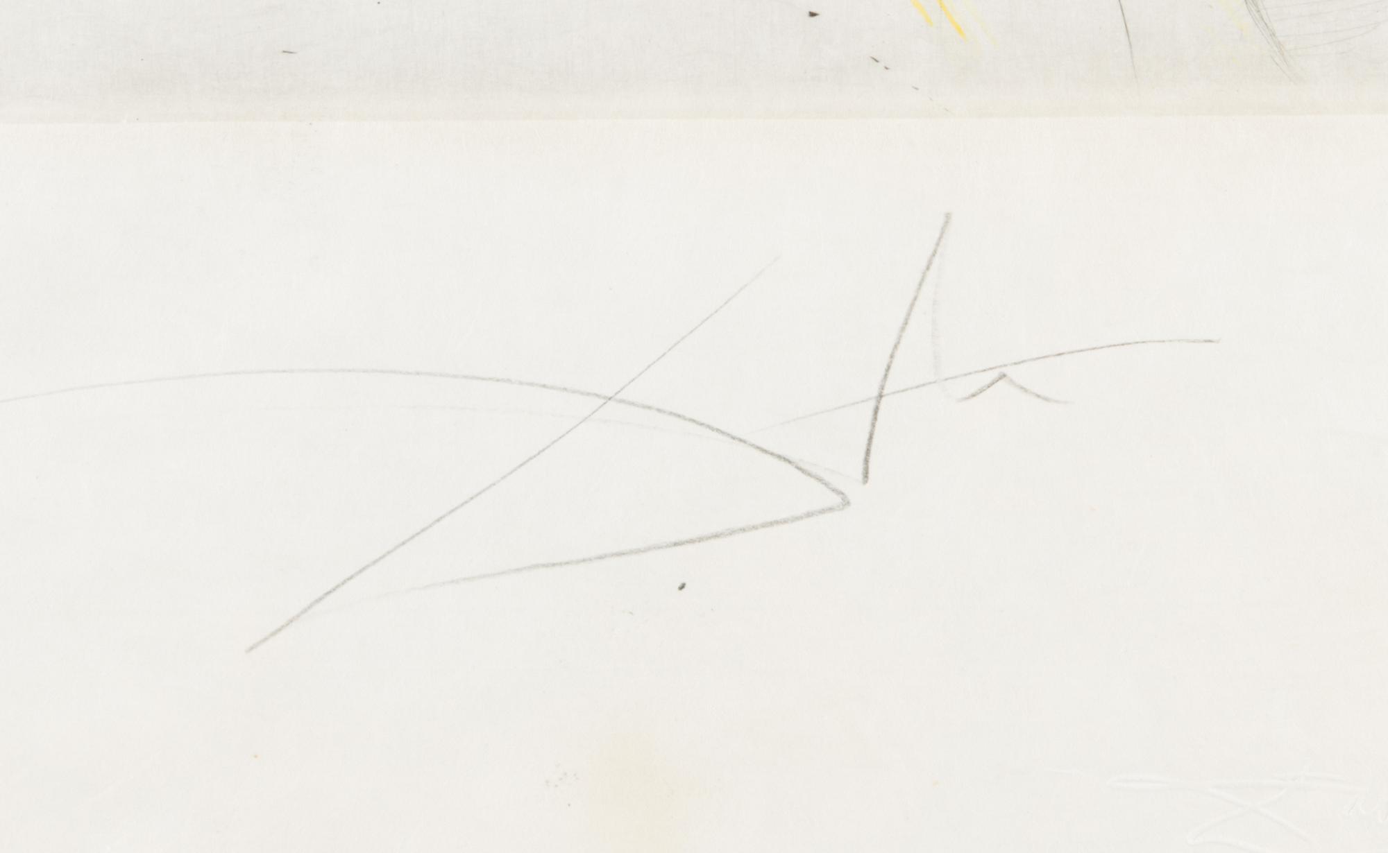 SALVADOR DALÍ, käsinväritetty etsaus, signeerattu ja numeroitu XXXI/C.