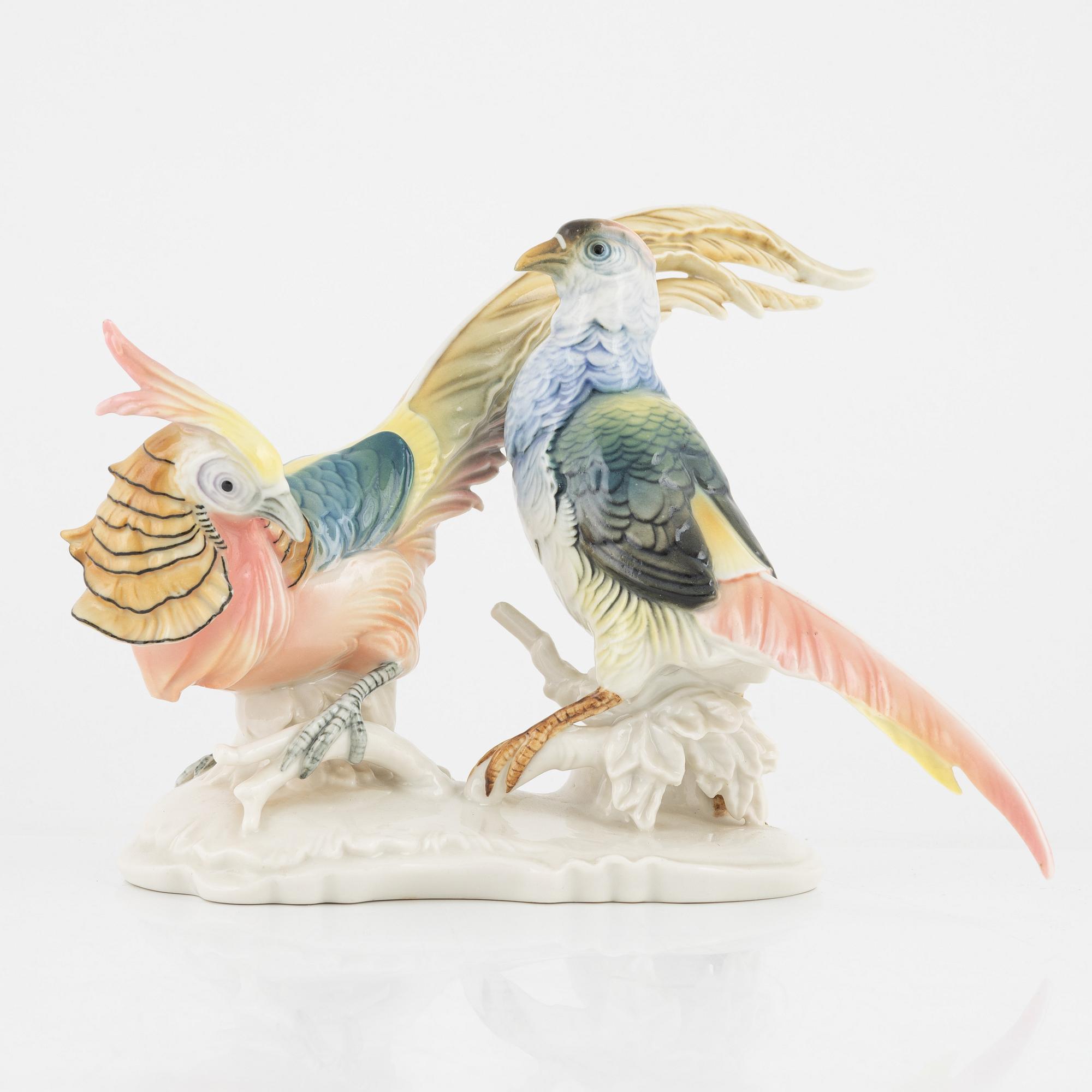 A porcelain figurine, Karl Ens, Germany, 20th Century.