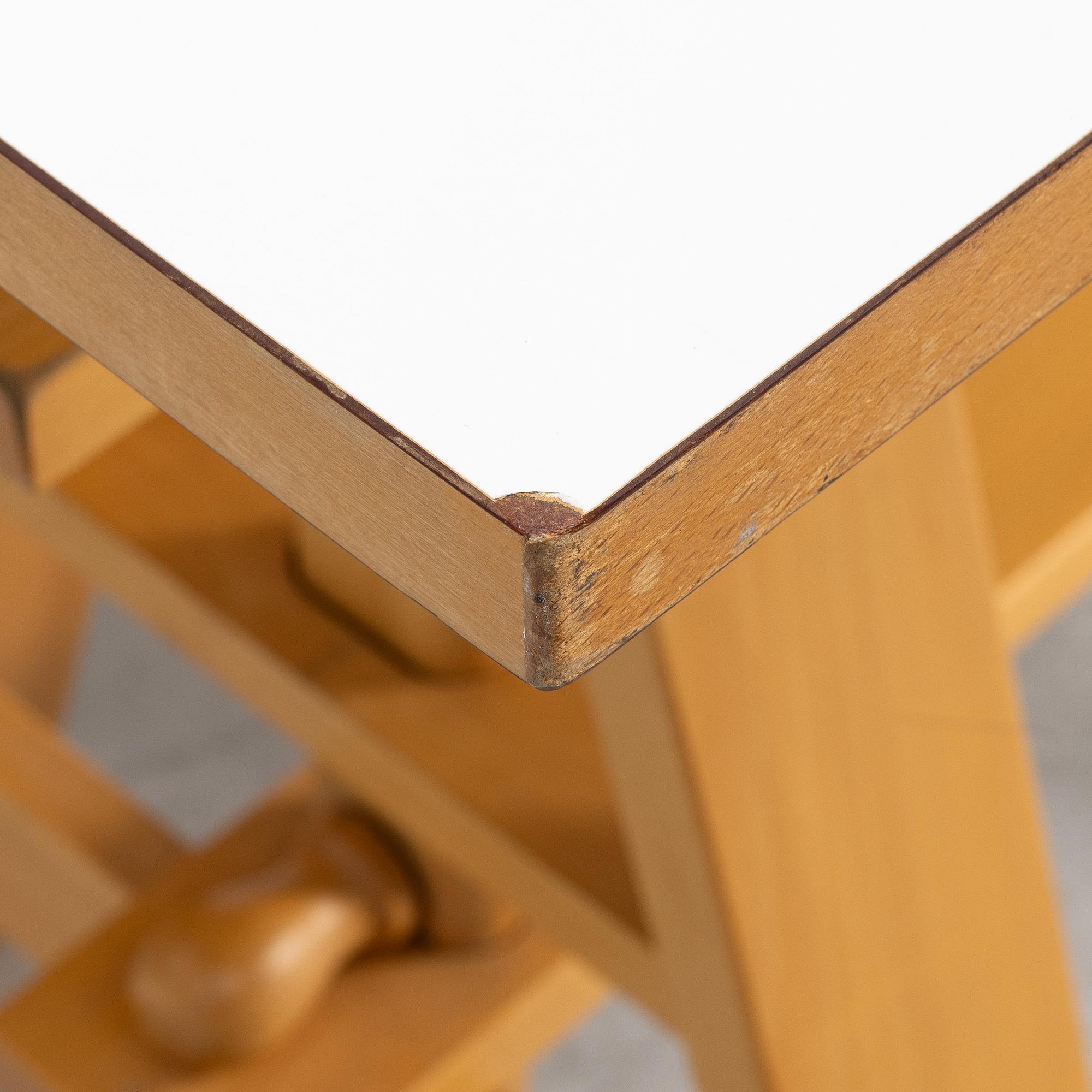 Achille Castiglioni, a table, "Leonardo", Zanotta, Italy, designed in 1969.