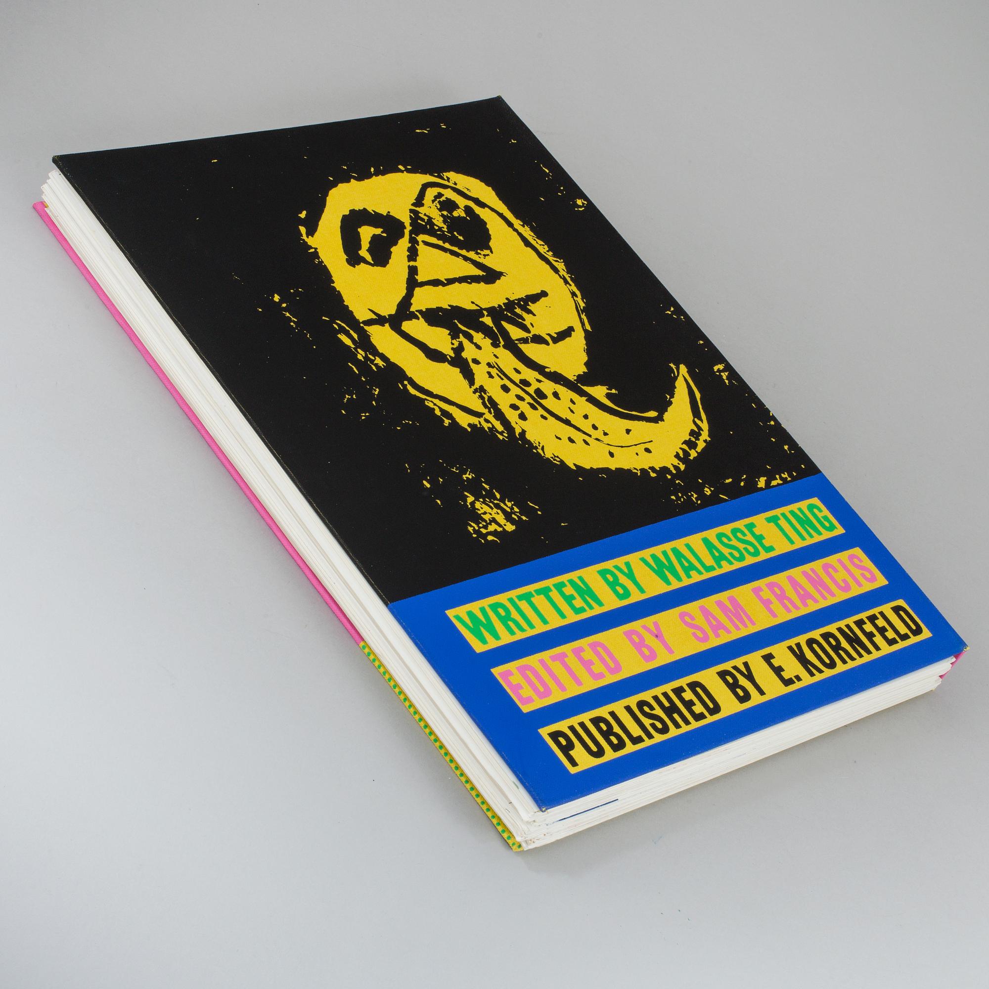 BOOK, "ONE CENT LIFE", Walasse Ting, edited by Sam Francis and published by E.W. Kornfeld, Bern, 1964. Edition 740/2000.