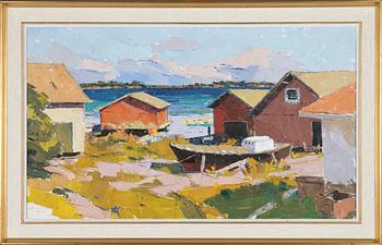 Armas Mikola, archipelago landscape from Jurmo.