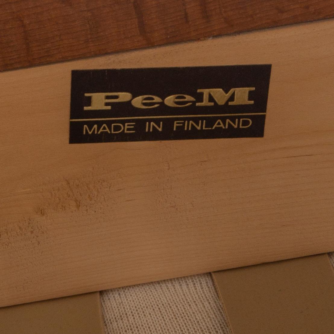 FÅTÖLJER, ett par, PeeM Oy, Finland, 1960/70-tal.