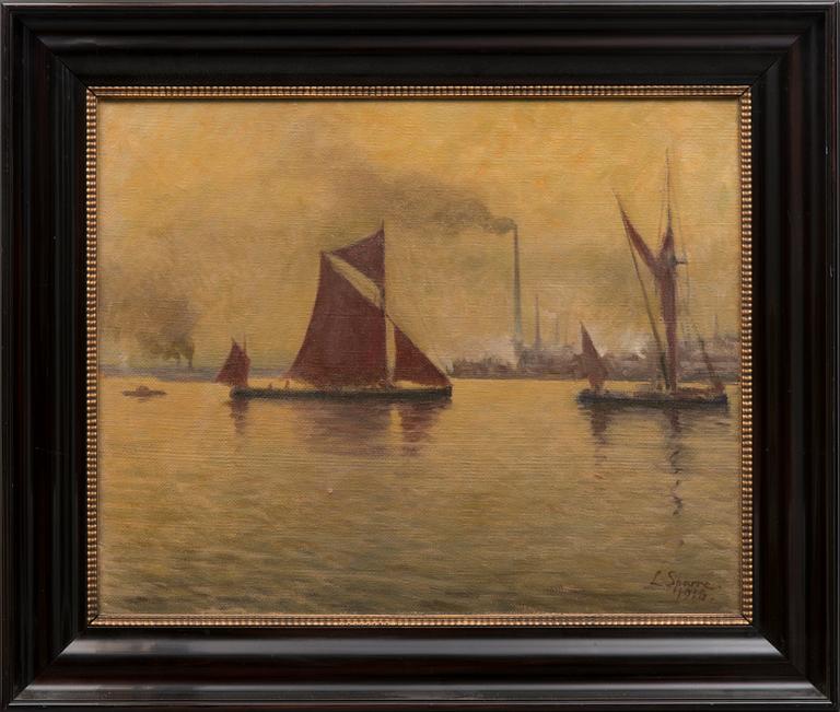 LOUIS SPARRE, HAMNVY.