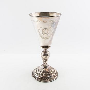 Vase/Trophy first half of the 20th century, silverplate.